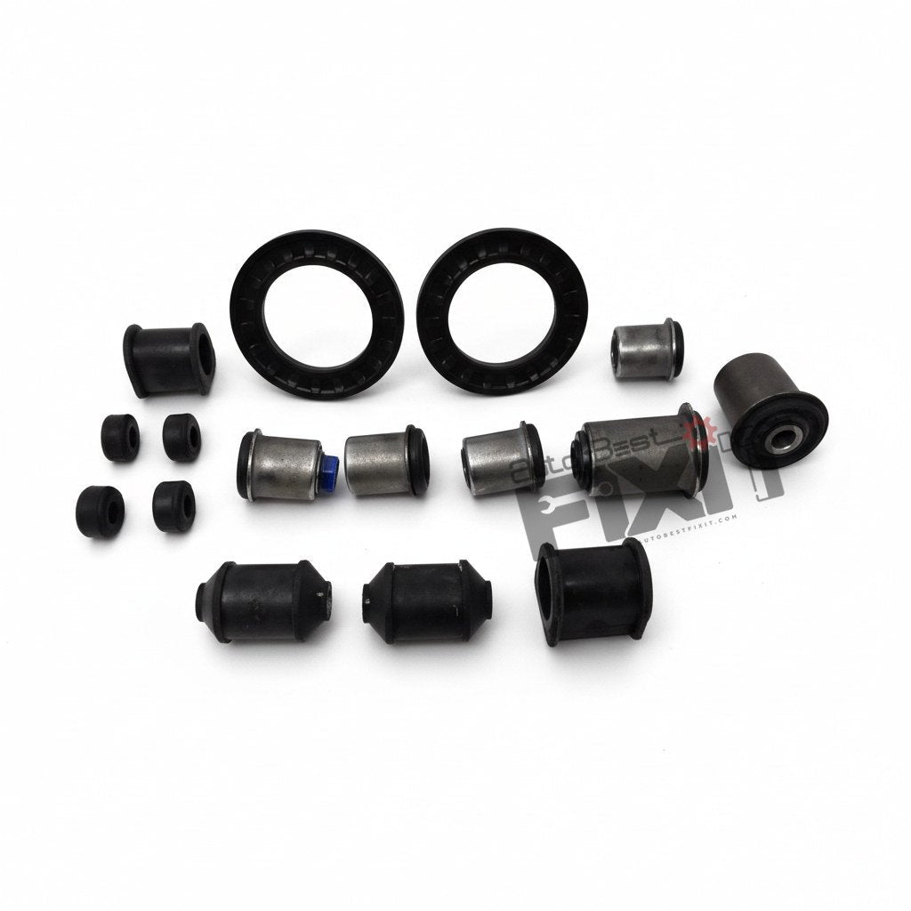 AUTOKOI FRONT SUSPENSION BUSH KIT-SCORPIO 2002-2014/THAR 1ST GEN 2010-2020 Compatible with MAHINDRA SCORPIO Vehicle
