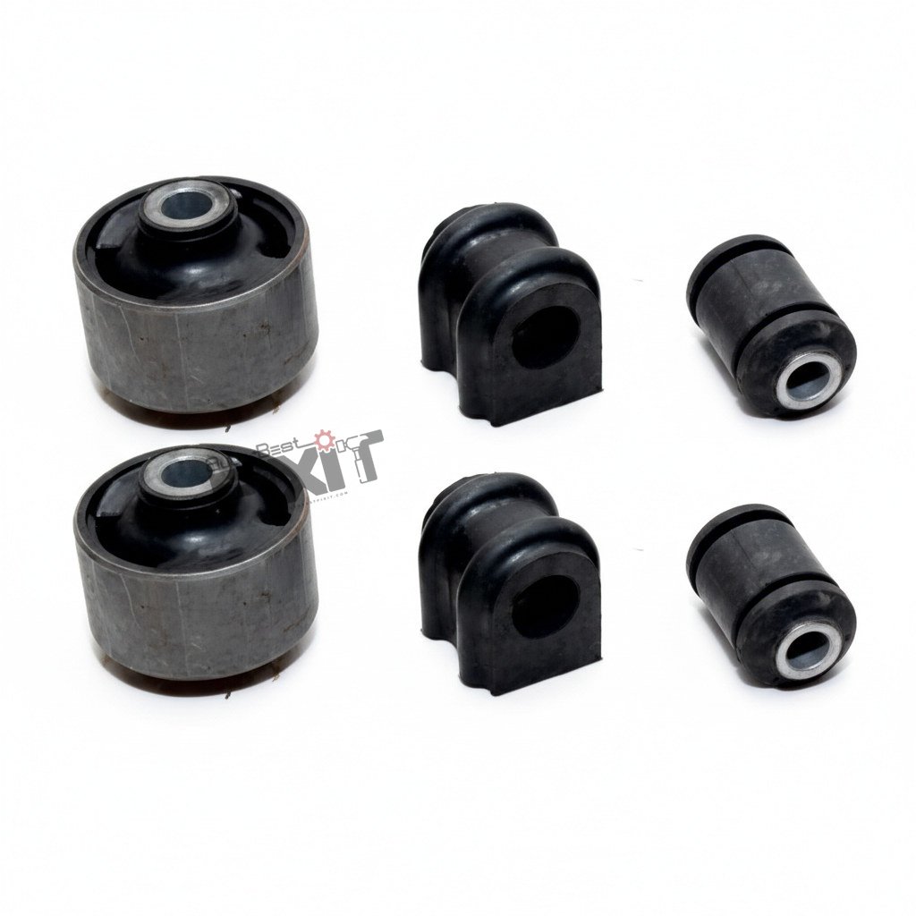 AUTOKOI FRONT SUSPENSION BUSH KIT-BOLT 2015-2019/NEXON 1ST GEN 2017-2019/TIAGO 2016-2020/TIGOR 2017-2019/ZEST 2014-2019 Compatible with TATA BOLT Vehicle