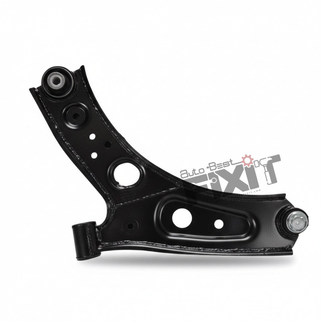 High-performance track control arm right replacement for Nexon 2017-2023 showing heavy-duty connector pins and clean unit housing assembly.