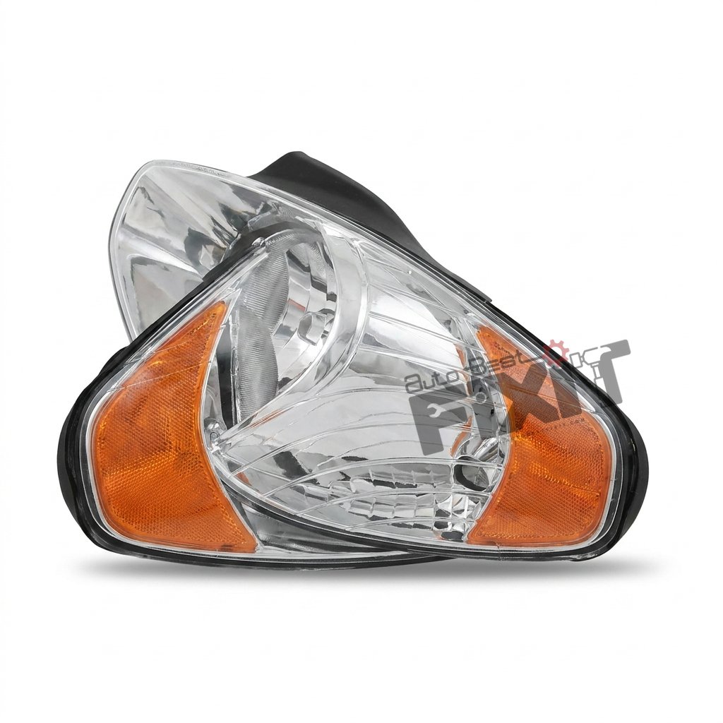 LEGENDS HEADLAMP ASSEMBLY RIGHT-VERNA 3RD GEN 2006-2009 Compatible with HYUNDAI VERNA Vehicle_2