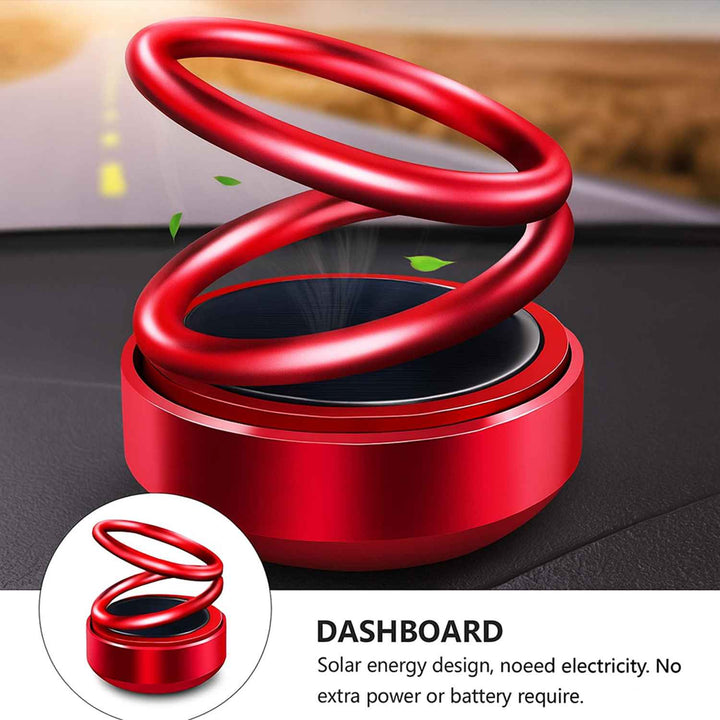 Small Solar Car Aroma Air Freshener (1 Pc)