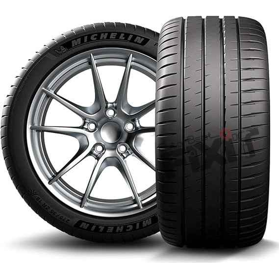 Michelin Pilot Sport 4S 245/35ZR20 (95Y) XL (Set of 1 Tyre Only) Compatible with AION, ASTON MARTIN, AUDI, BMW, CHEVROLET, CITROEN, DAEWOO, FERRARI, FORD, GENESIS, HYUNDAI,  Vehicle_1
