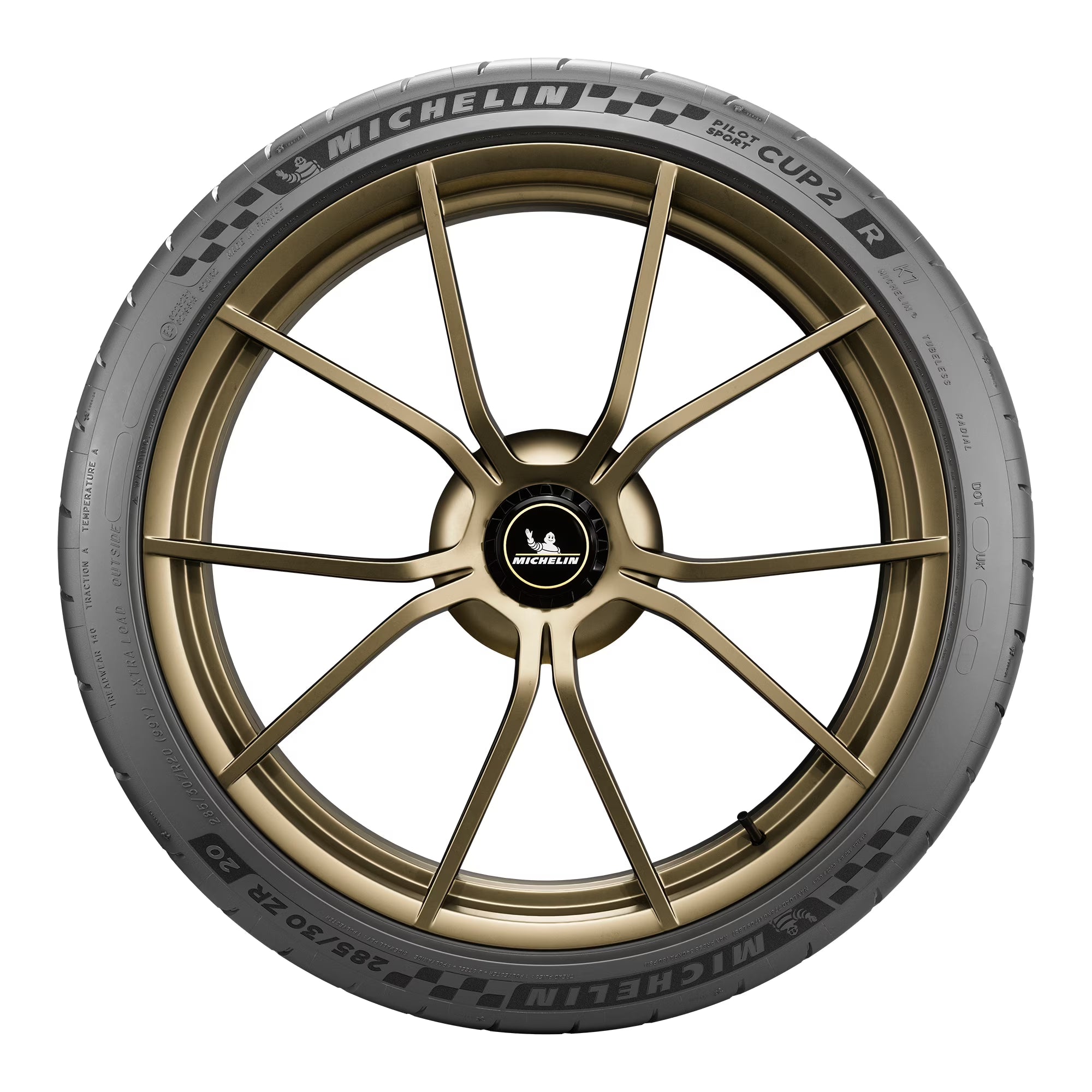 Michelin MICHELIN Pilot Sport Cup 2, Track Tire, Sport And High Performance Cars - 255/35ZR20/XL (97Y) Compatible with ASTON MARTIN 4 Series Gran Coupe, I4, M5, M6 Vehicle_2