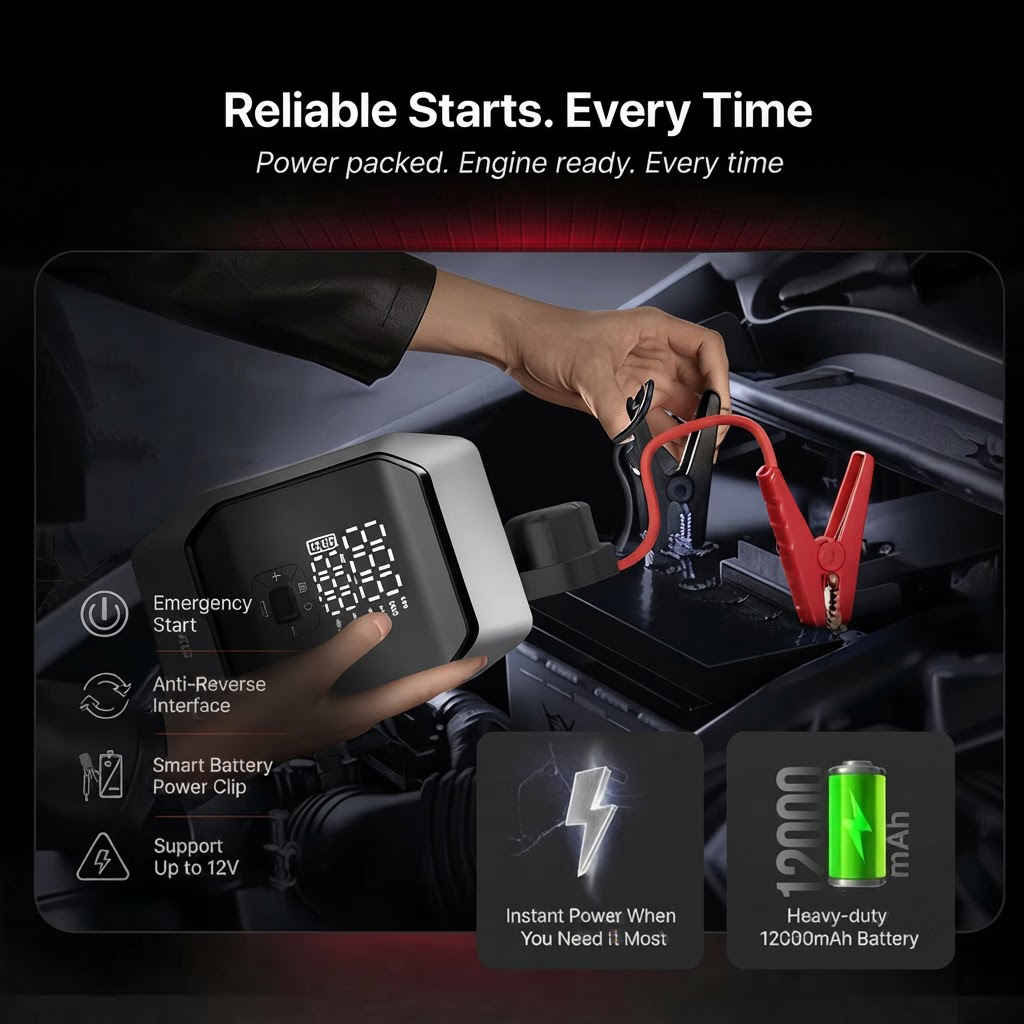 One Qubo device inflating tyres for bike, car, pickup truck and sports ball with multi nozzles