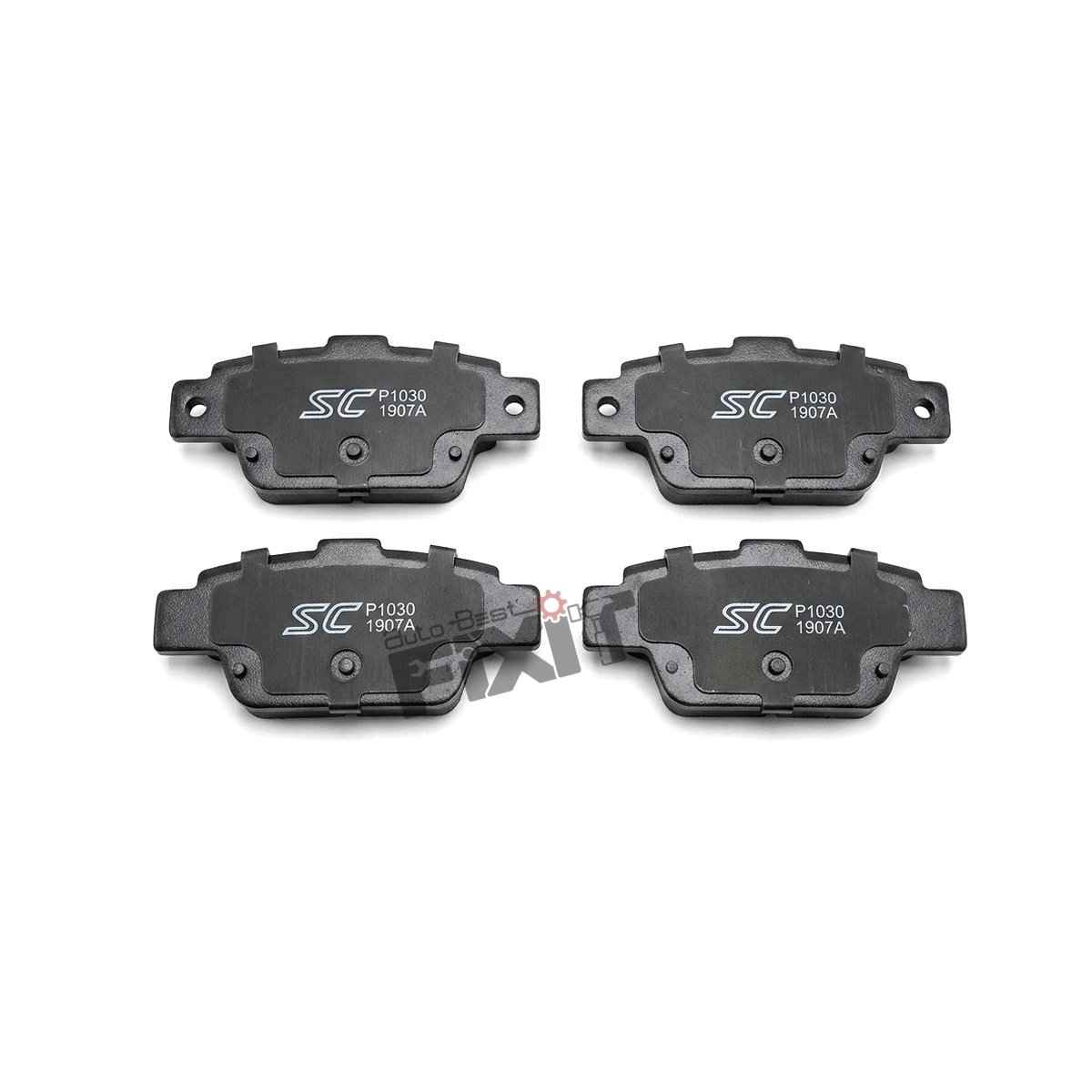 Mahindra Xuv 500 REAR BRAKE PAD (SET)-XUV500 2011-2021 Petrol | 2017-2018 | SUPER CIRCLE