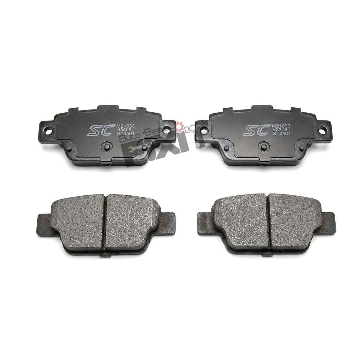 Mahindra Xuv 500 REAR BRAKE PAD (SET)-XUV500 2011-2021 Petrol | 2017-2018 | SUPER CIRCLE