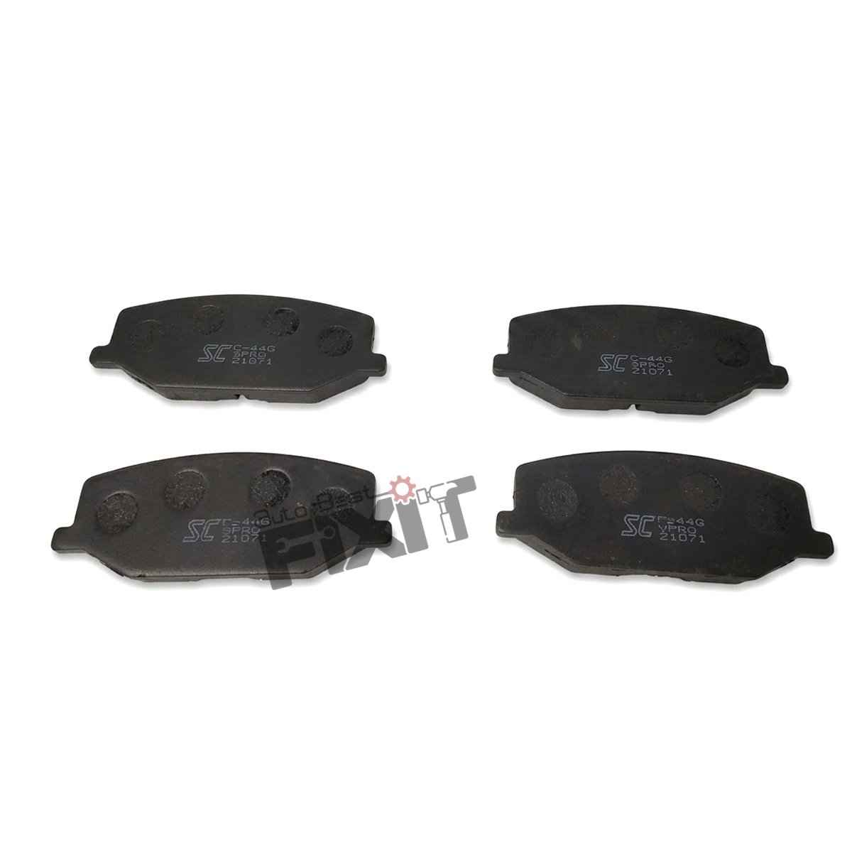 Maruti Gypsy King FRONT BRAKE PAD (SET)-GYPSY KING 1996-2010 Petrol | 2004-2010 | SUPER CIRCLE