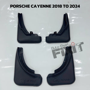 Xclusive Motion Porsche Cayenne 2017-2024 Mudflaps – Custom Fit Splash Guards, Set of 4 | Xclusive Motion Compatible with PORSCHE CAYENNE (9YA) Vehicle