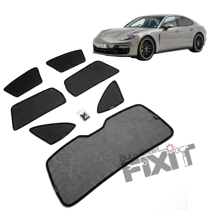Porsche Panamera Car Window Curtains (2016-2023) - Custom Fit Sun Shade, UV & Privacy Protection