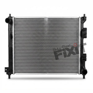 HANON RADIATOR ASSEMBLY-GRAND I10 DSL  2013-2019/XCENT 2013-2020 Compatible with HYUNDAI GRAND I10 Vehicle_1