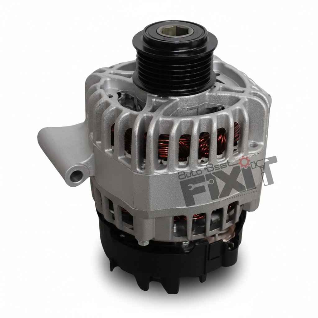 High-performance generator assy replacement for Ritz 1st Gen 2009-2017 / Swift 2007-2012 showing heavy-duty connector pins and clean unit housing assembly.