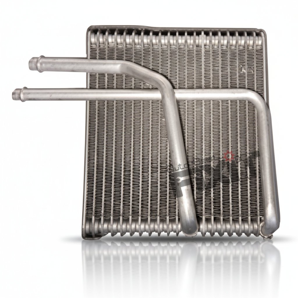 High-performance evaporator replacement for Aria 2010-2017 Diesel / Harrier 1st Gen 2019-2019 Diesel / Hexa 2017-2020 Diesel showing heavy-duty connector pins and clean unit housing assembly.