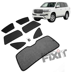 Toyota Land Cruiser J200 Car Window Curtains (2007-2021) - Custom Fit Sun Shade, UV & Privacy Protection
