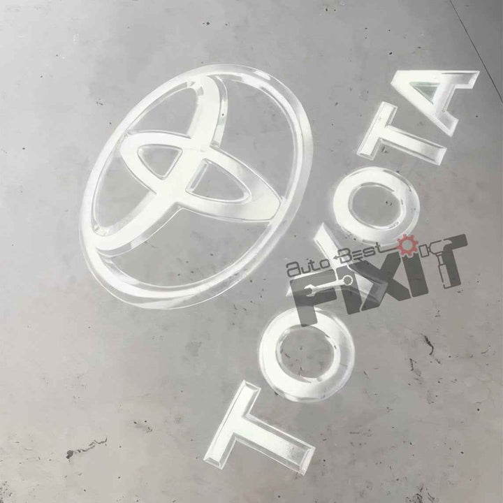 Toyota Fortuner (2017-2020) Fortuner Welcome Animation LED Door Light - Puddle Lamp | Set of 2 — Close-Up Detail | Auto Best Fixit