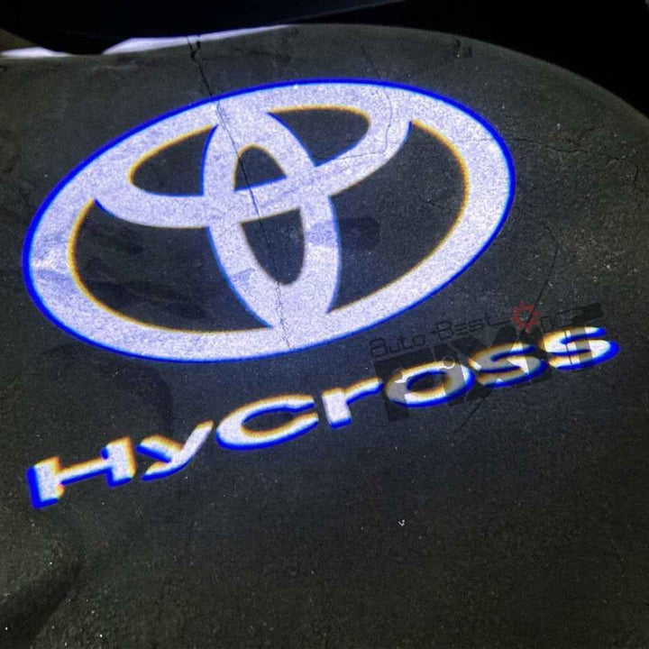 Toyota Innova Hycross (2022-2026) Hycross Logo LED Door Welcome Light - Puddle Lamp | Set of 2 — Main Product Image | Auto Best Fixit