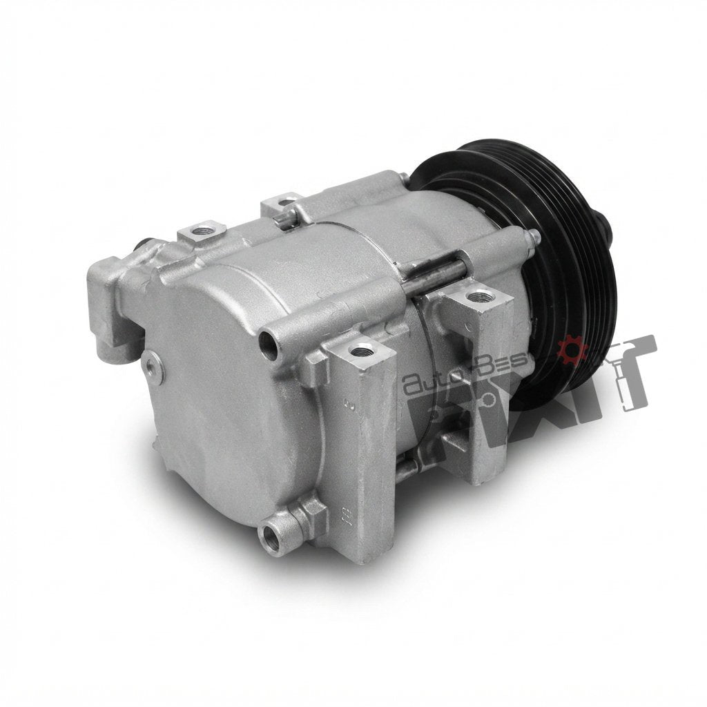 HANON FORD ENDEAVOUR COMPRESSOR | FORD ENDEAVOUR 2ND GEN (2007-2009), ENDEAVOUR 2ND GEN F/L (2009-2015) DSL Compatible with FORD ENDEAVOUR Vehicle_3
