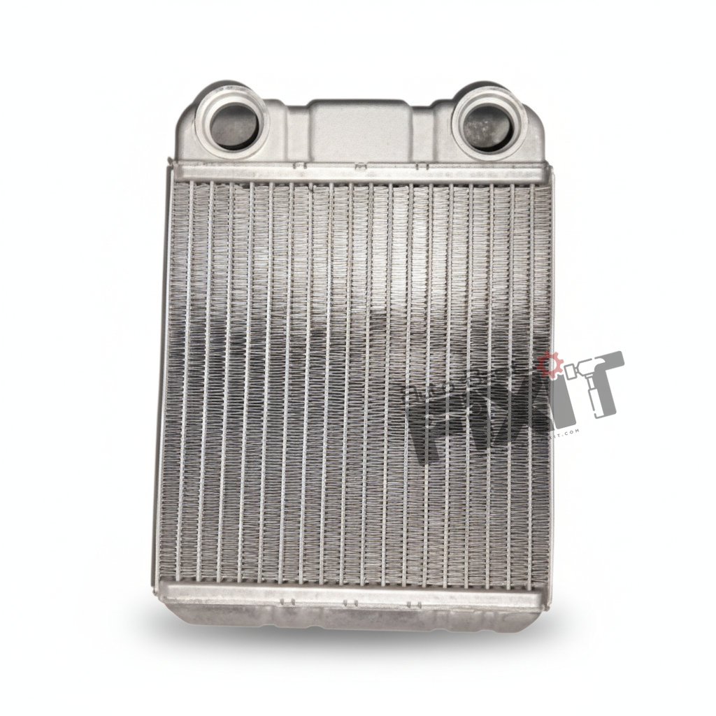 High-performance heater core replacement for Nano 2013-2018 Petrol / Cng / Nano Genx 2015-2018 Petrol / Nano Twist 2014-2018 Petrol showing heavy-duty connector pins and clean unit housing assembly.
