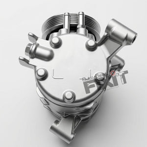 DENSO COMPRESSOR-TOYOTA ETIOS (WITHOUT CLUTCH) (P/D) (2013 ~ 2018) Compatible with TOYOTA ETIOS Vehicle