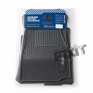 Xclusive Motion Audi A6 2018-Present Custom Fit Car Floor Mats | Xclusive Motion Compatible with AUDI A6 (C8) Vehicle
