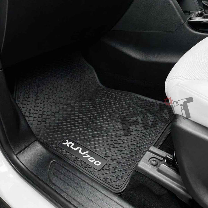 Mahindra XUV700 (2021-Present) Custom Fit Latex Car Floor Mats - Lite | Waterproof & Anti-Skid | Lite – Additional View