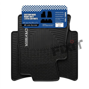 Xclusive Motion Toyota Innova Crysta 2016-Present Custom Fit Car Floor Mats | Xclusive Motion Compatible with TOYOTA INNOVA CRYSTA Vehicle
