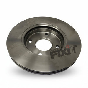 FORD DISC - BRAKE, BLACK COATED-FIESTA 2005-2015/FIGO 1ST GEN 2010-2015/FUSION 2004-2010 Compatible with FORD FIESTA Vehicle