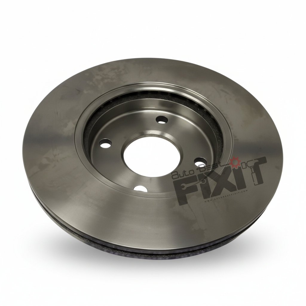 FORD DISC - BRAKE, BLACK COATED-FIESTA 2005-2015/FIGO 1ST GEN 2010-2015/FUSION 2004-2010 Compatible with FORD FIESTA Vehicle