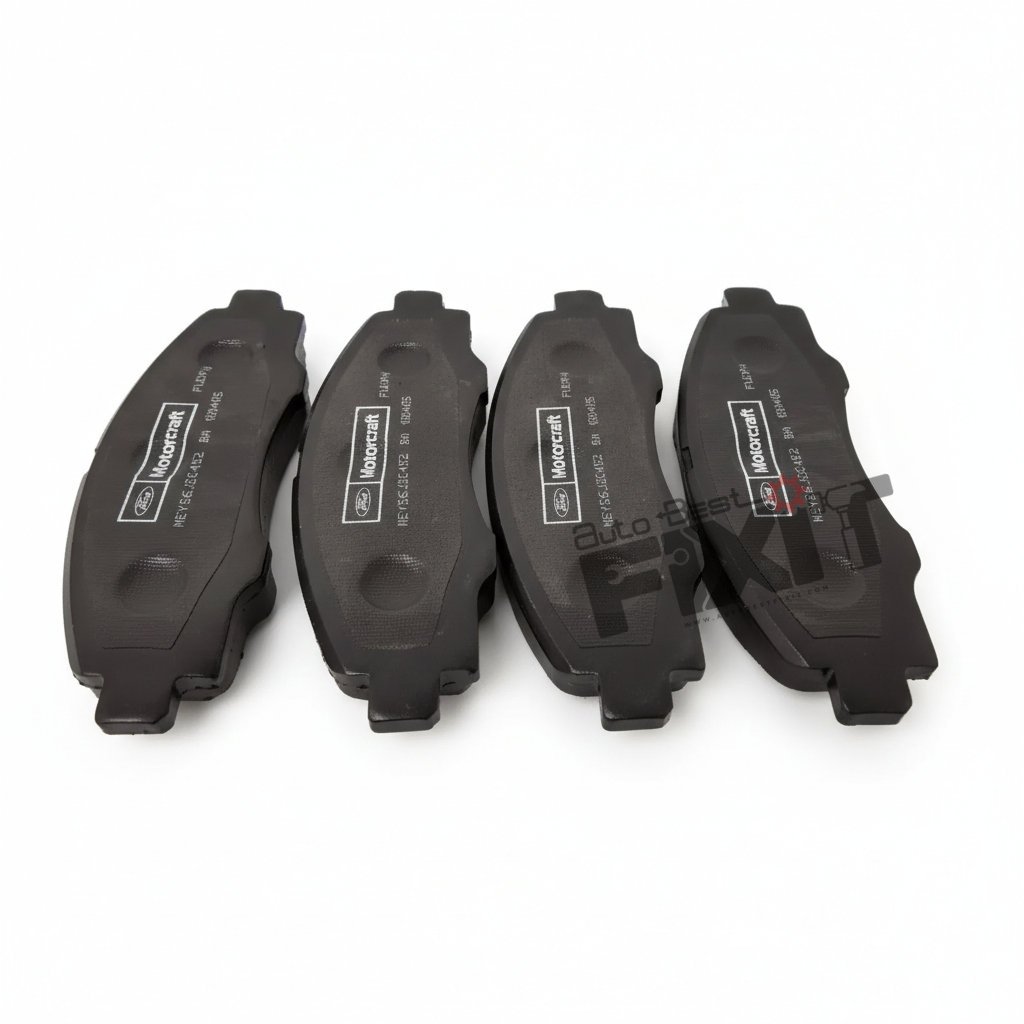 FORD KIT - CALIPER BRAKE PAD-FIESTA 1ST GEN 2005-2008/FIGO 1ST GEN 2010-2015/FUSION 2004-2010/IKON 1999-2011 Compatible with FORD FIGO Vehicle