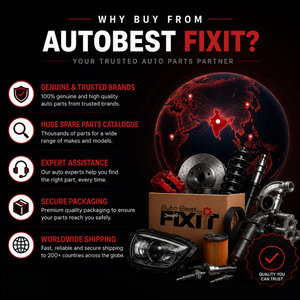 Why buy from AutoBest FixIt — genuine parts, huge catalogue, expert help, secure packaging, worldwide shipping.