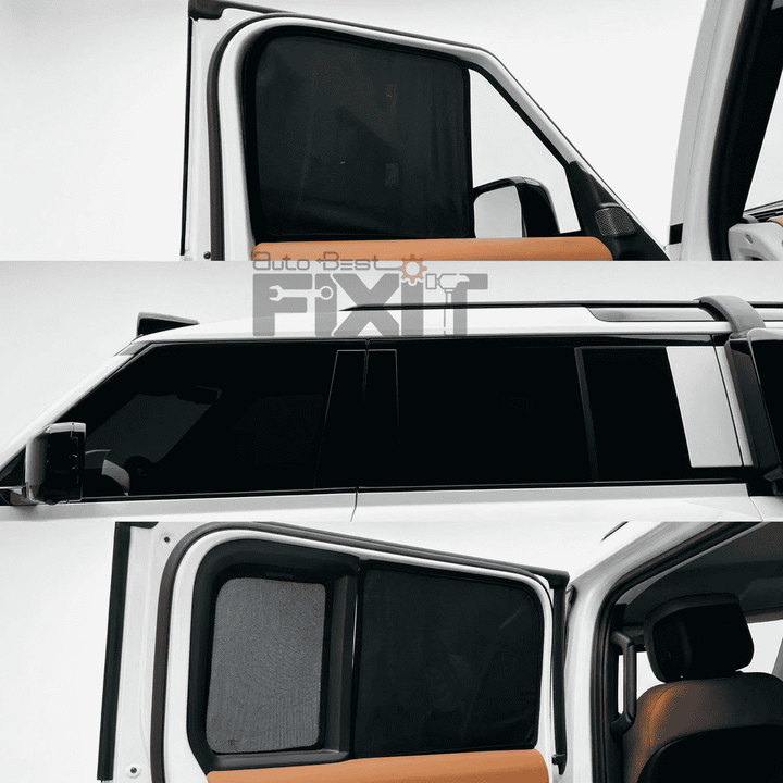 Land Rover Defender Car Window Curtains (2020-Present) - Custom Fit Sun Shade, UV & Privacy Protection