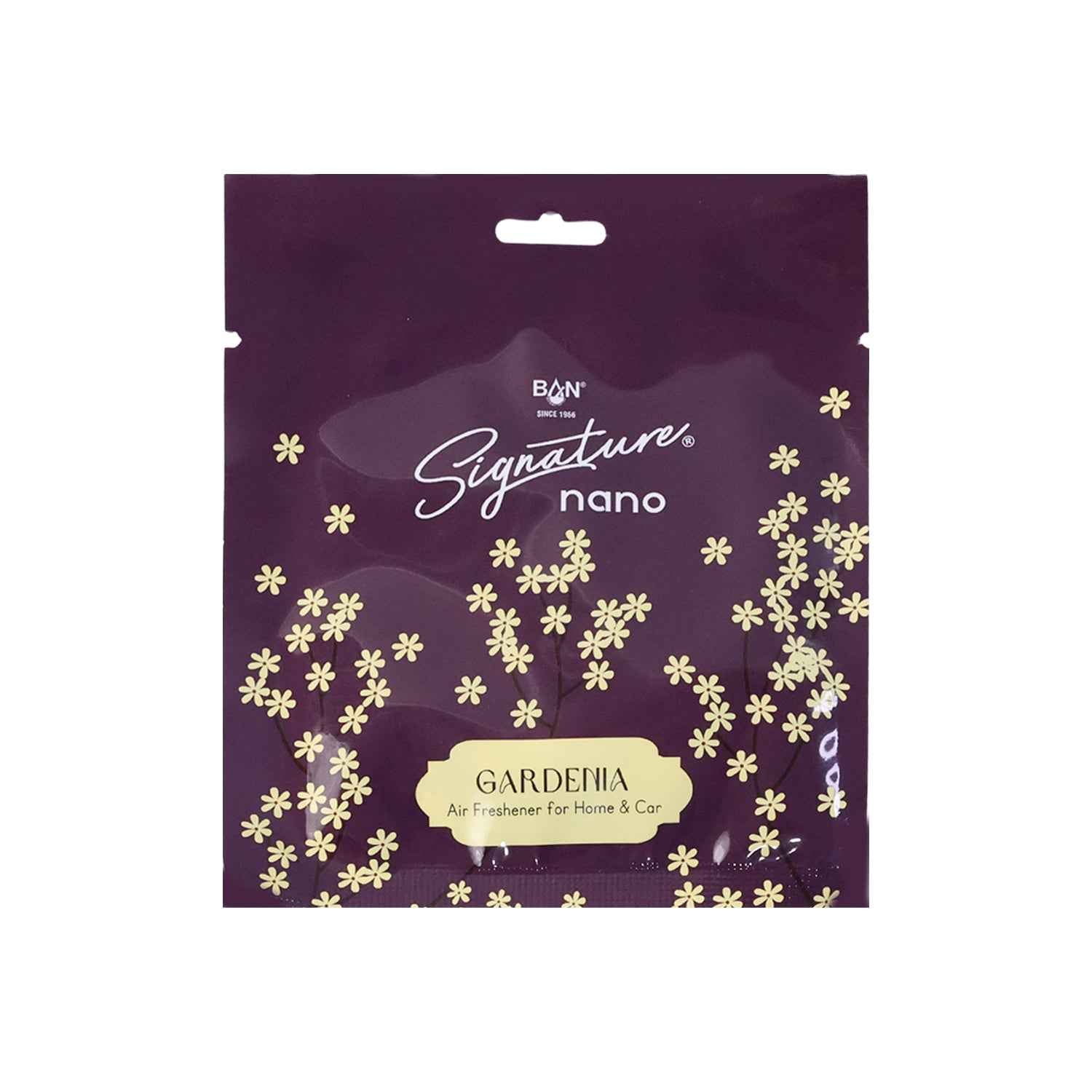 Gardenia Fragrance Hanging Air Freshener Sachet (Mix Fragrance  1 Pc  10g)