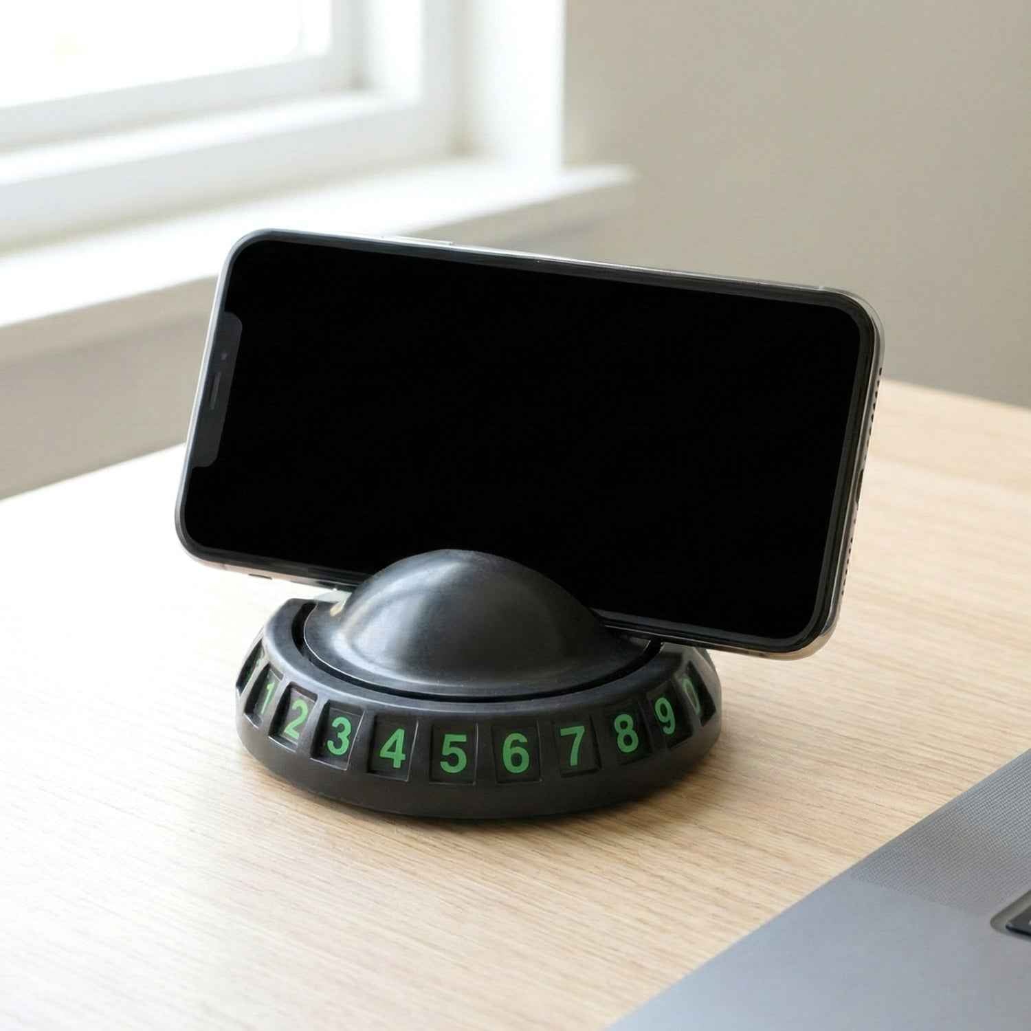 360 Rotating Anti-slip Car Dashboard Mobile Phone Holder (1 Pc)